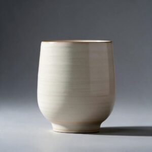 Gold Rim Handmade Cup
